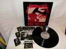 1983 Metallica, Kill 'Em All vinyl lp, MINT, first pressing, MRI 069, megaforce