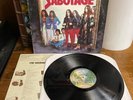 BLACK SABBATH  Sabotage 1ST PRESS 1975 LP G+/VG+ Ozzy Osbourne BURBANK LABELS