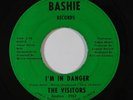 Northern Soul 45 VISITORS I'm In Danger/Until You Came Along on Bashie