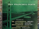 SAN FRANCISCO POETS LP Readings by FERLINGHETTI GINSBERG ANTONINUS REXROTH etc
