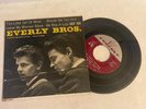 Vintage 45 RPM record doo wop everly bros. #cep-105 on cadence records w/ps