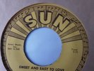 ROY ORBISON SWEET AND EASY TO LOVE / DEVIL DOLL SUN 265 US ORIGINAL 1957