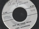 LORI SAUNDERS & THE SIX TOGETHER OUT OF YOUR MIND HEAR  1966 FEM GARAGE PSYCH