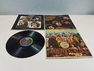 Vtg The Beatles Vinyl Record Lot- Let it be, Sgt. Pepper, Rubber Soul & Mystery