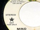 THE BEATLES JOHN LENNON 1973 APPLE RECORDS P-1868 DJ PROMO MONO 45 'MIND GAMES'