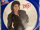 MICHAEL JACKSON - BAD - LP - PICTURE DISC - PEPSI - EPIC HOLLAND 1987