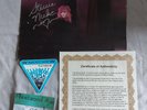 Stevie nicks wild heart autographed vinyl sleeve and coa.no record