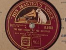 78rpm - Al Bowlly with Ray Noble and his Orchestra - The Very Thought Of You