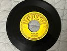 ELVIS PRESLEY RARE VARIANT LABEL SUN 223 45’ MYSTERY TRAIN