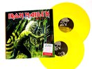 IRON MAIDEN Killer Italy Tour / 2x YELLOW Vinyl LP / RARE Limited Edition NEW