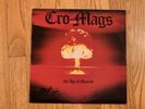 Cro-Mags The Age Of Quarrel LP 1986 Censored Inner Sleeve Profile Rock Hotel NYC