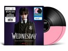 Wednesday Season 1 Netflix Pink Black Split Vinyl Walmart Soundtrack LE Limited