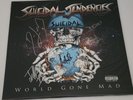 SUICIDAL TENDENCIES WORLD GONE MAD  Vinyl Signed Mike Muir Dave Lombardo +3