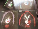 KISS Four Solo Album US Vinyl LP w Puzzle Poster Paul Gene Simmons Ace Criss