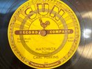 Rockabilly 78 Carl Perkins - Matchbox/Your True Love SUN 261