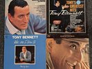 Tony Bennett Vinyl 4 LPs Greatest Hits, I Wann Be Around, Movie Song Album, + 1