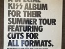 KISS SPECIAL ALBUM FOR THEIR SUMMER TOUR 1976 RADIO PROMO VINYL EP DESTROYER