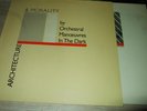 ORCHESTRAL MANOEUVRES IN THE DARK ( OMD ) : ARCHITECTURE&MORALITY LP 1981 DINDIS