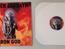 Black Sabbath Iron God White Vinyl LP Record new Rob Halford