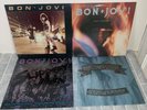 Bon Jovi 4 x Vinyl LP Bundle Slippery When Wet New Jersey Fahrenheit 7800