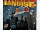 Sufjan Stevens - Illinois Vinyl 2005 First Press Balloon Over Superman Sticker