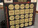 Elvis 4LP set with a piece of his clothes. Worldwide 50 Gold Award Hits Vol. 2