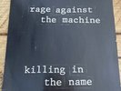 Rage against the machine Killing in the name 7” Vinyl Limited White Marbled