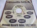 MARTHA & THE VANDELLAS - NOWHERE TO RUN / MOTORING - GORDY DJ