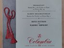 Columbia  33CX 1342 Oistrakh Yampolsky Prokofiev Khatchaturian Sonatas EX+