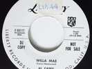 Rockabilly 45 AL CASEY Willa Mae LIBERTY VG++/NM PROMO HEAR