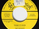 Rockabilly 45 BUDDY HOLLY & THE CRICKETS Think It Over BRUNSWICK VG+/VG++ HEAR