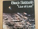 Black Sabbath Live At Last 1980 Record RARE FRANCE NEAR MINT NEMS #BS001 LP