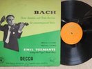 EMIL TELMANYI Bach Partitas & Sonatas for Solo Violin DECCA LXT 2951 VG Ex RARE