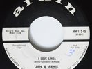 Surf Doo Wop 45 JAN & ARNIE I Love Linda ARWIN VG++ PROMO pre-Jan & Dean HEAR