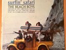 THE BEACH BOYS Surfin' Safari  CAPITOL DUOPHONIC 1962 SURF-ROCK LP  Scarce VG++
