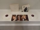 THE BEATLES WHITE ALBUM LP  COMPLETE WHITE COLORED VINYL POSTER & PICS