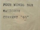 CURRENT 93 - NIGHT AT THE FOUR WINDS BAR MALDOROR NEW VINYL