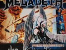 Megadeth ‎– United Abominations FIRST PRESS VINYL LP Signed Dave Mustaine Drower