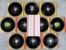 The Beatles 7 Inch Vinyl Single Collection Original 1960’s Jukebox + title Cards
