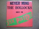 original SEX PISTOLS LP - never mind the bollocks...........made in canada.