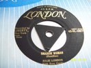 JULIE LONDON Shadow woman/baby all the time London Gold tri Rock n Roll EX+