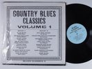 COUNTRY BLUES CLASSICS VOL. 1 Various Artists BLUES CLASSICS 5 LP VG+ SHRINK y