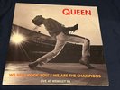 queen we will rock you italy import live sleeve 1992 12”ps