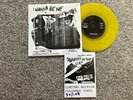Sex Pistols Anarchy in the UK French  7 inch Vinyl Record Yellow with Insert