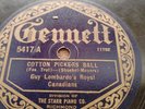 78 RPM Guy Lombardo GENNETT 5417 Cotton Picker's Ball / Mama's Gone Goodbye