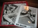 GG Allin & The Holy Men- You Give Love a Bad Name LP w/inserts and promo photo