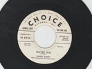 ROCKABILLY bw/ TEEN  45 - SANDY SCOTT -  MISTER BIG - HEAR -1957 PROMO CHOICE