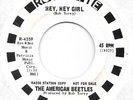 THE AMERICAN BEETLES Hey Hey Girl on Roulette beat garage PROMO 45 HEAR