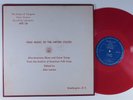 FOLK MUSIC OF U.S. - AFRO-AMERICAN Various Artists AAFS-L4 LP red wax y