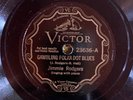Victor 23636 Jimmie Rodgers GAMBLING POLKA DOT BLUES  78 rpm EE+ 1931 COUNTRY
